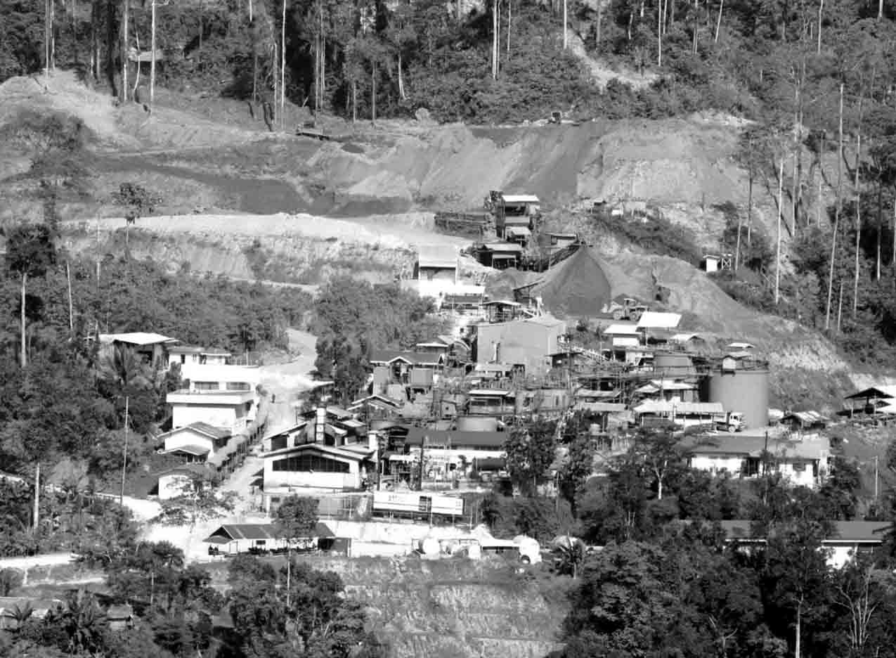 The mining company’s operation signals the start of the degradation of the environment and the exploitation of the Subanons who live there and who regard Mount Canatuan a sacred site.