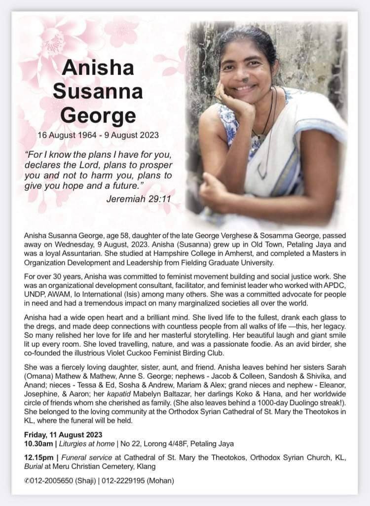 Susanna Obituary